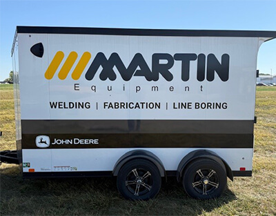 Martin Equipment trailer