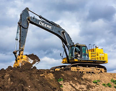 Deere excavator