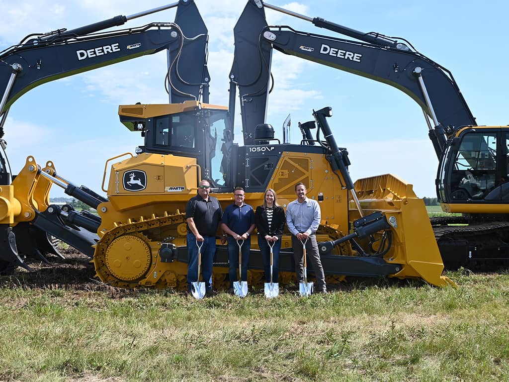 Martin Equipment Breaks Ground on New Cedar Rapids Facility