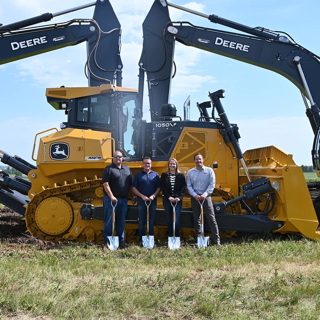 Martin Equipment breaks ground in Cedar Rapids