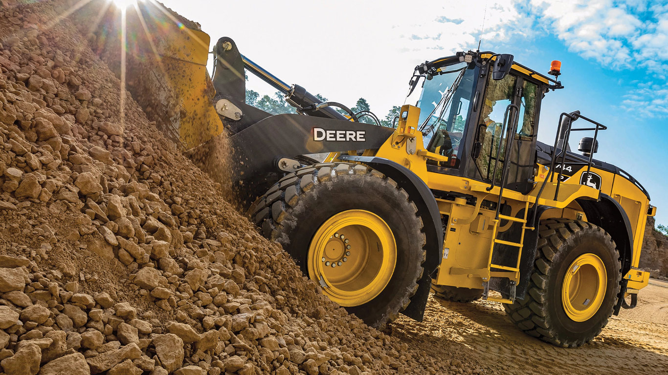 John Deere loader
