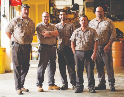 factory service technicians