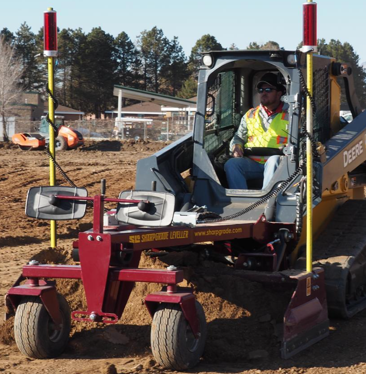 87" Skidsteer Box Blade